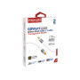 Кабель Promate USB Type-C - USB Type-C (M/M), 3 A, 60 W, 2 м, TransLine-CC200 White