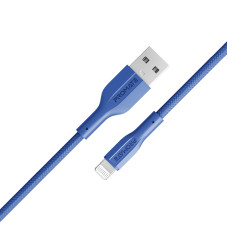 Кабель Promate USB - Lightning (M/M), 2 A, 1 м, xCord-Ai Navy