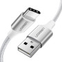 Кабель Ugreen US288 USB - USB-C, 1м, White (60131)