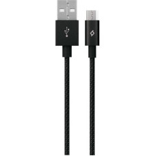 Кабель Ttec (2DK11S) USB - мicroUSB AlumiCable, 1.2м, Black