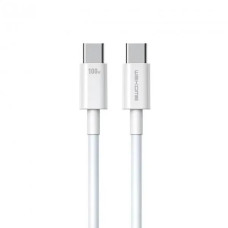Кабель WK WDC-182 USB-C - USB-C 100W, 1м White (6941027632017)