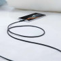Кабель Anker 322 USB-A - USB-C 1.8 м, Black (A81H6G11)