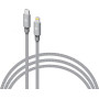 Кабель Intaleo CBGNYTL1 USB Type-C-Lightning 1м 30W Grey (1283126559587)