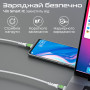 Кабель Promate USB Type-C - USB Type-C (M/M), 3 A, 60 W, 2 м, TransLine-CC200 White