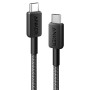 Кабель Anker 322 USB-C - USB-C, 1.8 м, Black (A81F6G11)