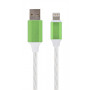 Кабель Cablexpert (CC-USB-8PLED-1M), USB 2.0 - Lightning, 1м, белый