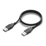 Кабель ColorWay USB - USB V 2.0 (M/M), 1 м, Black (CW-CBUU071-BK)