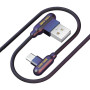 Кабель Luxe Cube Game USB-microUSB, 1м, черный (8886668686143)
