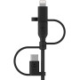 Кабель Belkin Boost Charge Universal USB - USB-C/Lightning/MicroUSB 1 м Black (CAC001bt1MBK)