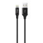 Кабель Ttec (2DK16S) USB - Lightning, AlumiCable, 1.2м, Black