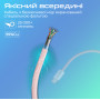Кабель Promate USB Type-C - USB Type-C (M/M), 3 A, 60 W, 2 м, EcoLine-CC200 Pink