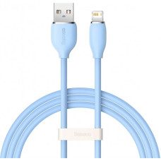 Кабель Baseus Jelly Liquid Silica Gel USB-Lightning, 2.4A, 2м Blue (CAGD000103)