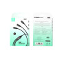 Кабель SkyDolphin S63E 3in1 USB - Lightning/Type-C/MicroUSB 1.2м, Black (USB-000625)