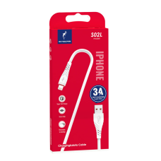 Кабель SkyDolphin S02L USB - Lightning (M/M), 1 м, White (SDUSB-000586)