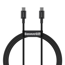 Кабель Baseus Superior Fast Charging USB-C-USB-C, 1м Black (CATYS-B01)