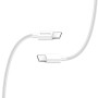 Кабель ColorWay USB-C-USB-C (PD Fast Charging 65W), 3.0А, 2м, White (CW-CBPDCC056-WT)