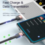 Кабель Essager Star USB - USB Type-C (M/M), 66W, 1 м Black (EXCT-XC01)