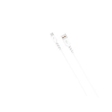 Кабель SkyDolphin S07V TPE High Elastic Line USB - microUSB 1м, White (USB-000597)