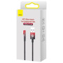 Кабель Baseus MVP 2 USB - Lightning, 2.4A, 2м Black/Red (CAVP000120)