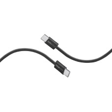Кабель Promate USB Type-C - USB Type-C (M/M), 3 A, 60 W, 1.2 м, EcoLine-CC120 Black