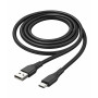 Кабель ColorWay USB - USB Type-C (M/M), textured PVC, 3А, 1 м, Black (CW-CBUC094-BK)