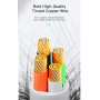 Кабель Essager Rousseau USB - USB Type-C (M/M), 1 м Black (EXCT-LS01)