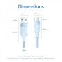 Кабель Vention USB - USB Type-C (M/M), 60W, 3A, 1 м, Black (CTNBF)