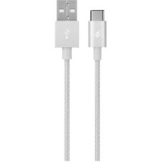 Кабель Ttec (2DK18G) USB - Type-C, AlumiCable, 1.2м, Silver