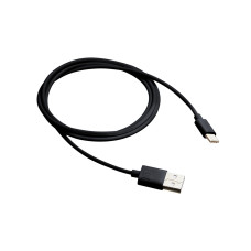 Кабель Canyon USB - USB Type-C 1м, Black (CNE-USBC1B)
