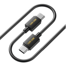Кабель Luxe Cube USB-USB Type C, 3А, 2м, черный (8886888698469)