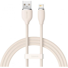 Кабель Baseus Jelly Liquid Silica Gel USB-Lightning, 2.4A, 2м Pink (CAGD000101)