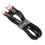Кабель Baseus Cafule USB-Lightning, 0.5м Red-Black (CALKLF-A19)