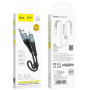 Кабель Hoco X38 USB - Lightning, 0.25м, Black (X38LB0.25)