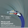 Кабель Promate USB - USB Type-C (M/M), 2 A, 1 м, xCord-AC Navy