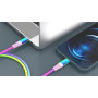Кабель REAL-EL Rainbow USB-C-Lightning, 1м (EL123500054)