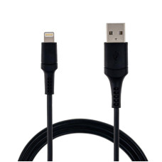 Кабель Grand-X USB-Lightning, MFI, 1м, CU Black (TL01) сертиф. Apple, упаковка гифтбокс с окном