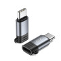 Адаптер XO Lightning - USB Type-C (F/M) Grey (NB263B.tranish)