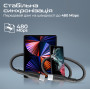 Кабель Promate xCord-CC USB Type-C - USB Type-C (M/M), 1 м, Black (xcord-cc.black)