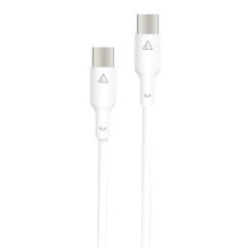 Кабель ACCLAB PwrX USB Type-C-USB Type-C 1.2 м 60W White (1283126559563)
