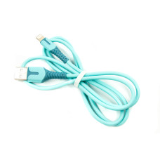 Кабель Dengos USB-Lightning 1м Blue (PLS-L-IND-SOFT-BLUE)