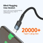 Кабель Essager Star USB Type-C - USB Type-C (M/M), 100W, 2 м Black (EXCTT1-XCA01)