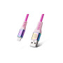 Кабель REAL-EL Rainbow USB-Lightning 1m (EL123500051)
