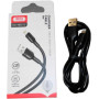 Кабель XO NB212 USB-Lightning 2.1A 1м Black (XO-NB212i-BK)