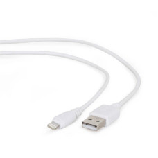 Кабель Cablexpert (CC-USB2-AMLM-2M-W) USB2.0 - Lightning, білий, 2м