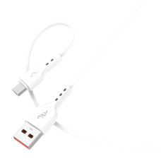 Кабель SkyDolphin S66V USB - micro USB (M/M), 1 м, White (SDUSB-000651)