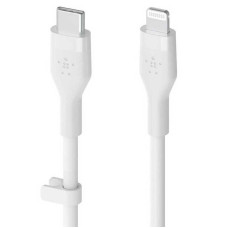 Кабель Belkin BoostCharge Flex Lightning-USB Type-C, 2 м White (CAA009bt2MWH) OEM