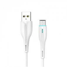Кабель SkyDolphin S48V USB - microUSB 1м, White (USB-000427)