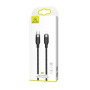 Кабель Usams US-SJ350 USB Type-C - Lightning, 1.2 м, Black (SJ350USB01)