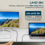 Кабель Promate USB Type-C - USB Type-C (M/M), 5 A, 240 W, 1 м, PowerBolt240 Black