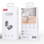 Адаптер XO USB - Lightning (F/M) Grey (NB281A-IA.tranish)